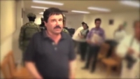 Joaquín El Chapo Guzmán en el video difundido por la PGR.