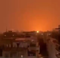 Lluvia de misiles iraníes cae sobre el centro de Israel