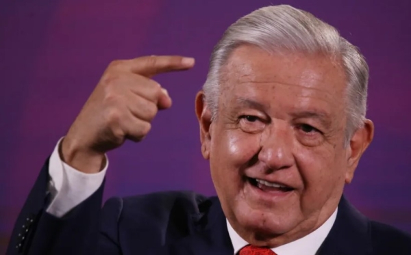 Andrés Manuel López Obrador, presidente de México.