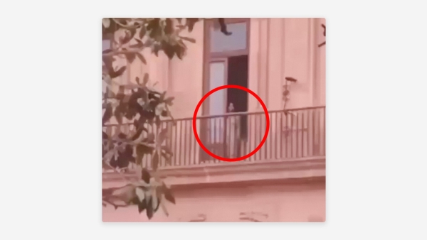 Captan a una mujer ligera de ropa en un edificio oficial y el gobernador dice que fue &quot;un fantasma&quot;