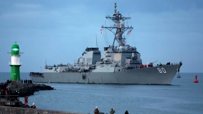 La Armada iraní golpea el puesto de mando de un destructor de EE.UU.