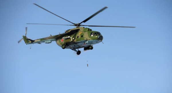Derriban en Siria un helicóptero ruso con cinco personas a bordo (VIDEO)