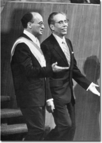 Luis Echeverría y Gustavo Díaz Ordaz