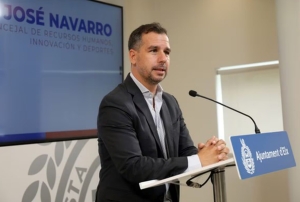 El concejal del PP, José Navarro, en una imagen de archivo