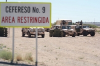 Blindan Cefereso de Juárez por traslado del Chapo.