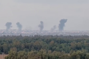 La Fuerza Aérea israelí llevó a cabo más de 20 ataques contra objetivos de Hamás.