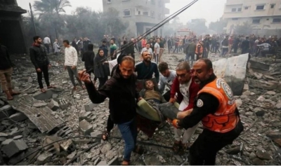 Más de 10 palestinos muertos tras ataques israelíes en Gaza
