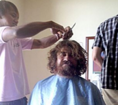 José Alvarenga, en 2014, tras haber permanecido 13 meses a la deriva en alta m