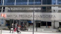 Oficina de la Banca Privada d&#039;Andorra (BPA) en Andorra, 29 de marzo de 2015.