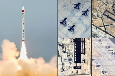 Irán está utilizando un satélite chino para atacar bases estadounidenses.