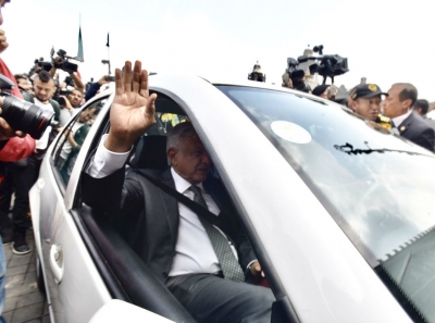 El virtual presidente Andrés Manuel López Obrador se tomó unos días de vacaciones. Foto: Germán Canseco