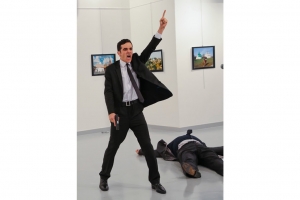 El asesino del embajador de Rusia en Ankara, Andrei Karlov.
