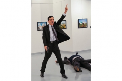 El asesino del embajador de Rusia en Ankara, Andrei Karlov.