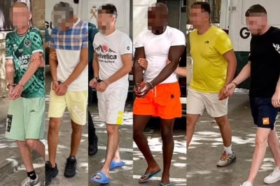 Los turistas que violaron en grupo una joven en España grabaron 20 videos de la agresión