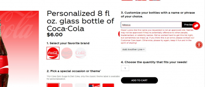 México, tampoco: política de Coca-Cola en la personalización de las botellas crea polémica