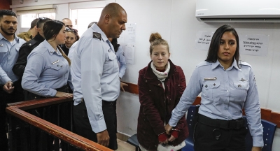 Israel lleva a la joven palestina cristiana Ahed Tamimi ante un tribunal militar