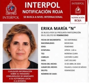 Capturan en Venezuela a Erika María Guadalupe Herrera por feminicidio de su nuera