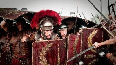 Fotograma de la película «La legión del Águila»