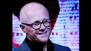 Caudwell durante un programa de la BBC