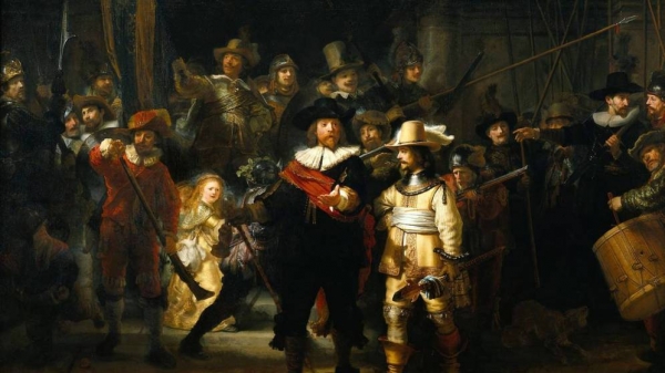 &#039;La ronda de noche&#039; de Rembrandt.