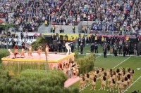 Presentación de 'Bad Bunny' durante el Super Bowl.