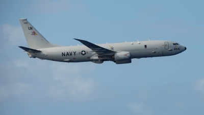 El avión de reconocimiento P-8A Poseidon de la Marina de EE.UU.