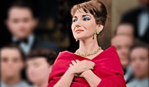 La soprano Maria Callas, conocida como 'la Divina'.