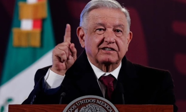 Tras reciente escándalo, López Obrador dijo que la información &quot;es falsa, es una calumnia&quot;. 