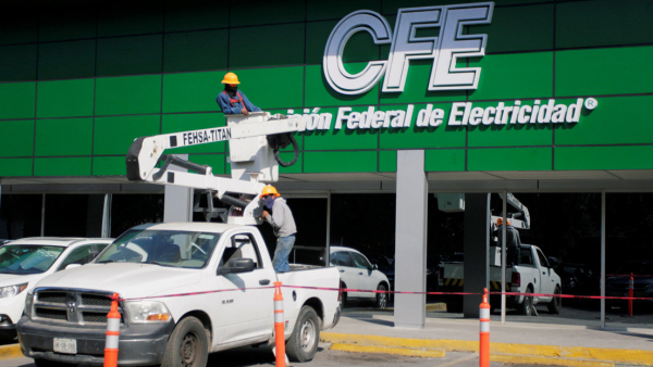 Comisión Federal de Electricidad en Monterrey, México, 9 de febrero de 2021 