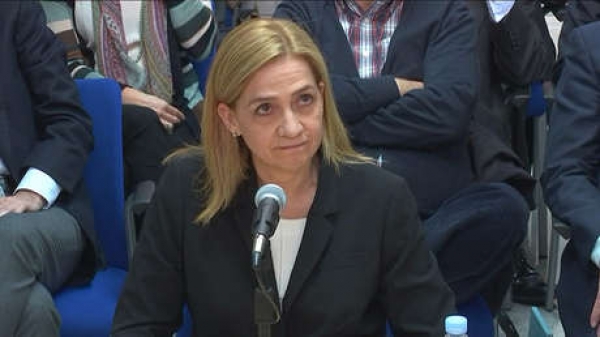 Infanta Cristina sobre su juicio: &quot;Qué ganas tengo de que acabe esto para no pisar este país&quot;