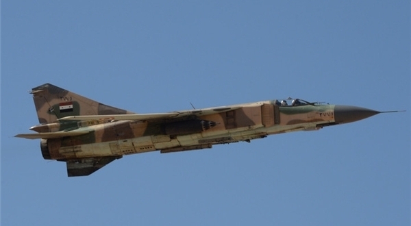 Avión sirio derribado en Al Tanif por EEUU