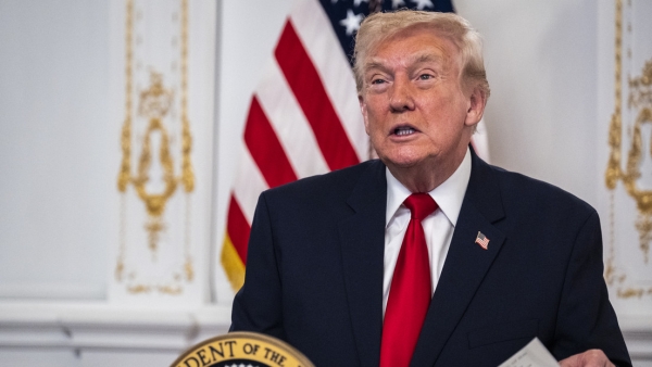 Trump: "El espacio aéreo sobre y alrededor de Venezuela está cerrado en su totalidad"