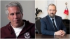 A la izquierda, Jeffrey Epstein, y a la derecha, el ex primer ministro de Israel Ehud Barak