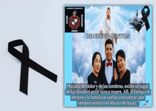 En redes sociales del colectivo, Alma Lilia Tapia compartió fotografías en las que aparecen Patricia Acosta Rangel, su hija Katia y su hijo Miguel Ángel.