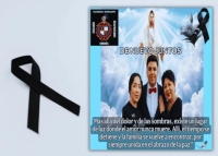 En redes sociales del colectivo, Alma Lilia Tapia compartió fotografías en las que aparecen Patricia Acosta Rangel, su hija Katia y su hijo Miguel Ángel.