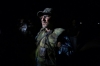 Hipólito Mora en La Ruana, unas horas después de que uno de sus hijos muriera durante un enfrentamiento. Foto: Armando Solís/Xinhua