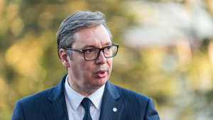 El presidente de Serbia, Aleksandar Vucic