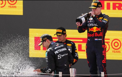 F1: ¡Carrerón! &quot;Checo&quot; Pérez termina en segundo en el Gran Premio de España
