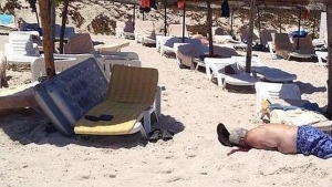 Imagen de uno de los fallecidos en el ataque a un hotel en Túnez