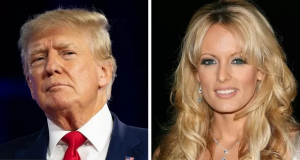 Stormy Daniels dice que Donald Trump le pagó dinero para callar una relación extramatrimonial, algo que el expresidente niega.