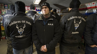 Los Soldados de Odín buscan terminar con la corriente migratoria de Finlandia
