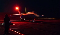 Avión de combate F-18 se estrella en el Mar Rojo tras despegar del Portaaviones Truman