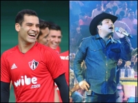 Rafa Marquez y Julión Álvarez