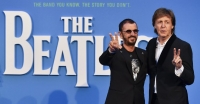 Los ex beatles Paul McCartney y Ringo Starr, en septiembre del año pasado en Londres.