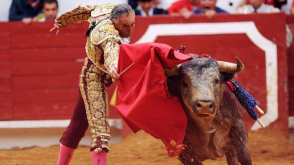 Muere El Pana. El torero El Pana, en una corrida en Francia, en julio de 2014