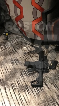 Publican la primera foto de la habitación del tirador de Las Vegas