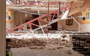 El derrumbe de la parroquia Corpus Christi en Zapopan sucedió la misa de las 12:00 horas