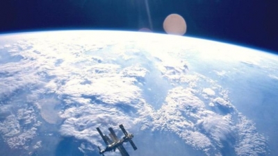 Desde arriba nos damos cuenta de que no tiene sentido la idea de un "norte" y un "sur".