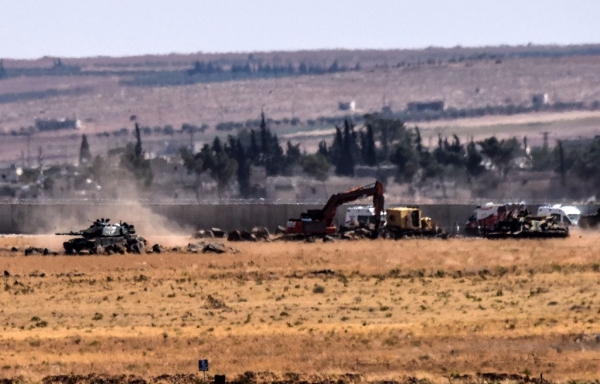 Ofensiva del Estado Islámico en la frontera con Turquía, el 04 de septiembre de 2016.