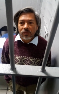 Eugenio Marín en la cárcel de la Agencia Mixta de la Fiscalía General del Estado de Jalisco